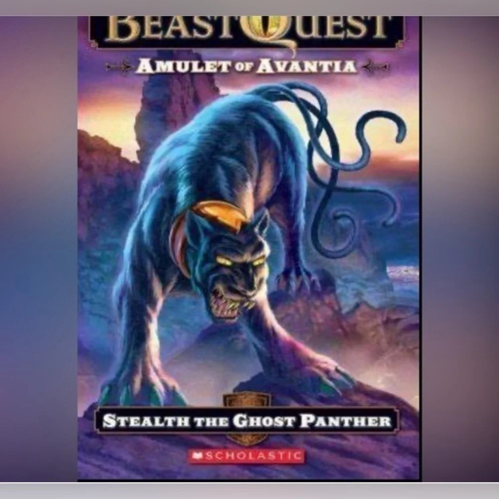 🫶🏻 Beast Quest Amulet of Avantia Stealth the Ghost Panther Necklace